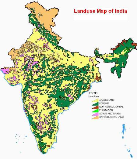 Landuse Map of India